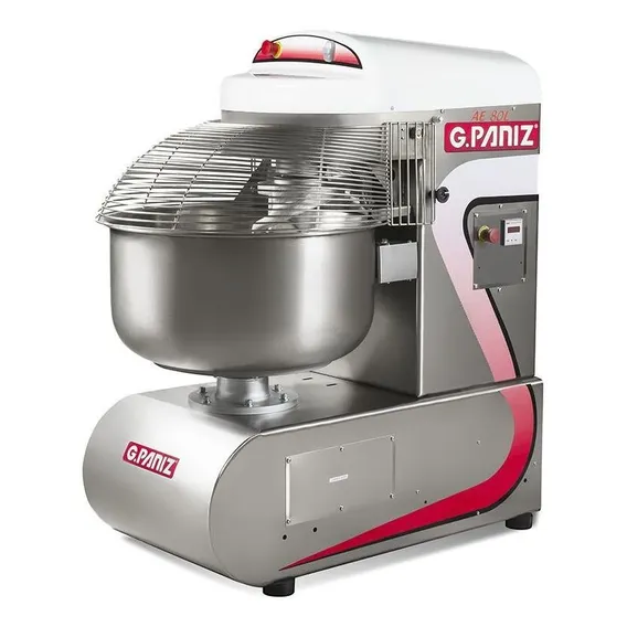 Amassadeira Espiral Gpaniz 80l Inox Ae80l Trifásico 220v Foto 1