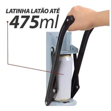 Amassador De Latinha Latão Até 475ml Com Abridor Cerveja Cor N/a Foto mini 4