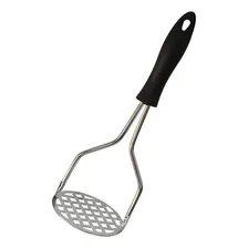 Amassador Legumes Batata Cabo Reforçado Espremedor Aço Inox Foto mini 4
