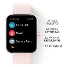 Amazfit Bip 3 A2172 Smartwatch Cor Pink Foto mini  3