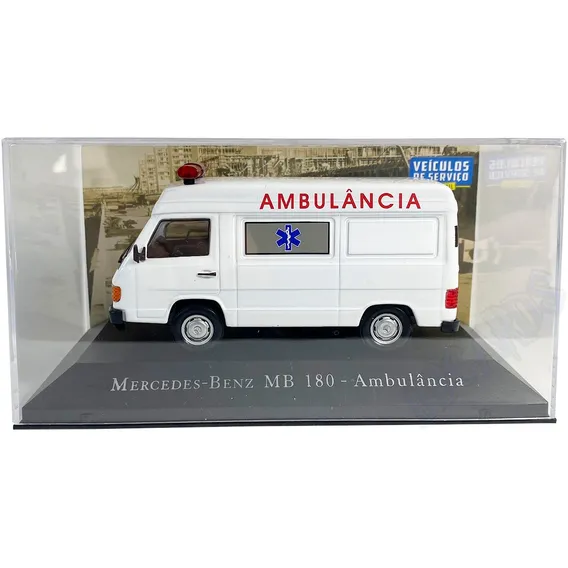 Ambulância Mercedes Benz Mb 180 Veículos De Serviço Foto 1