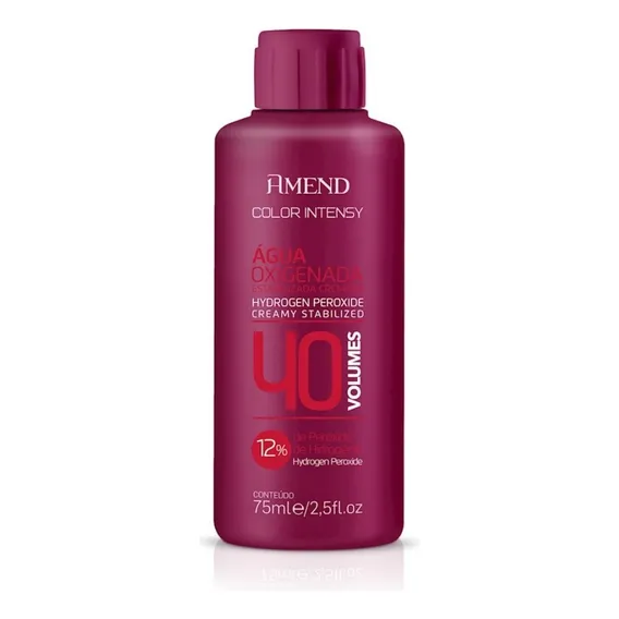 Amend Color Intensy Água Oxigenada 40 Volumes 75ml Foto 1