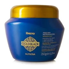 Amend Gold Black Nutritiva Máscara Restauradora 350g Foto mini 3