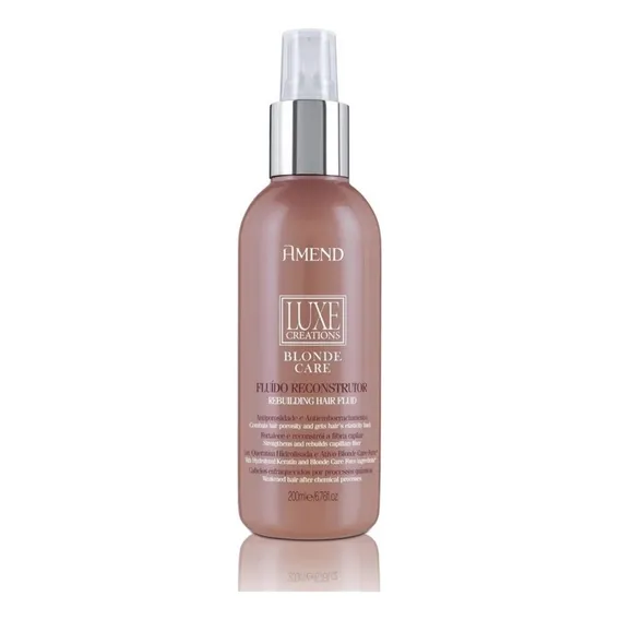 Amend Luxe Creations Blonde Care Fluido Reconstrutor 200ml Foto 1