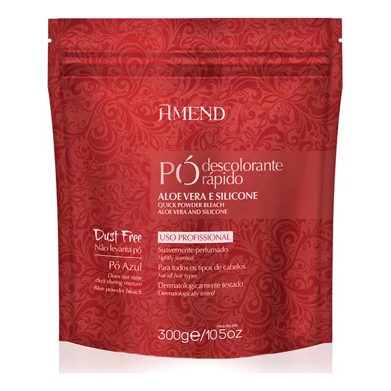 Amend Pó Descolorante Aloe Vera E Silicone 300g Tom Sem tom Foto 1
