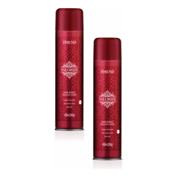Amend Valorize Hair Spray Fixação Forte 400ml Foto 1
