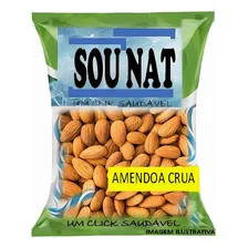 Amendoa Crua Boa 1kg Sem Casca Crua Chilena Grande Premium Foto  mini 1