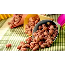Amendoim Crocante Caramelizado Com Gergelim 500g Caramelado Foto mini  3