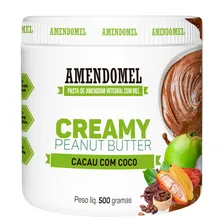 Amendomel cacau com coco 500g pasta de amendoim Thiani Foto mini 1