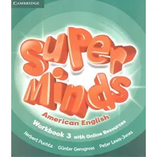 American Super Minds 3 Workbook With Online Resources: American Super Minds 3 Workbook With Online Resources, De Puchta, Herbert. Editora Cambridge, Capa Mole, Edição 1 Em Português Foto mini 1