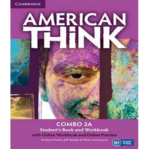 American Think 2 - Combo A With Online Workbook And Online P: American Think 2 - Combo A With Online Workbook And Online Practice, De Puchta, Herbert. Editora Cambridge, Capa Mole, Edição 1 Em Inglês Foto 1