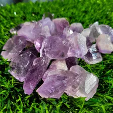 Ametista natural bruta 100g espiritualidade proteção Magia Da Pedra preciosa Foto mini  3