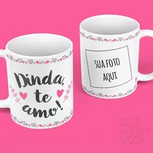 Amiga E Dinda Caneca Personalizada Foto mini  2