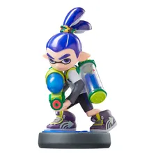 Amiibo Inkling Boy Blue Splatoon Foto  mini 1