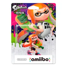Amiibo Inkling Girl Orange Splatoon Foto mini  2
