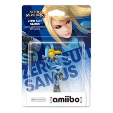 Amiibo Zero Suit Nintendo Samus Zero Suit Série Super Smash Bros Foto mini 2
