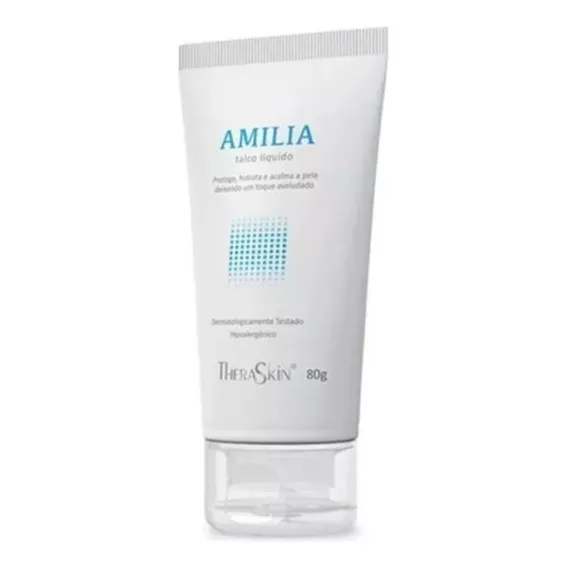 Amilia Talco Líquido Theraskin - Talco Líquido Corporal 80g Foto 1