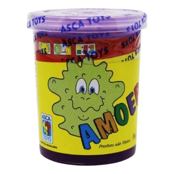 Amoeba Massinha Geleca De Brincar Asca Toys Cor Roxo Foto 1