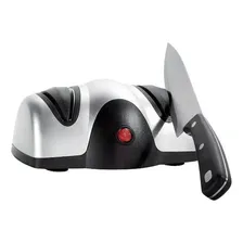 Amolador e Afiador de Facas Elétrico Alltech 110v Cozinha Cor Cinza Foto mini 1