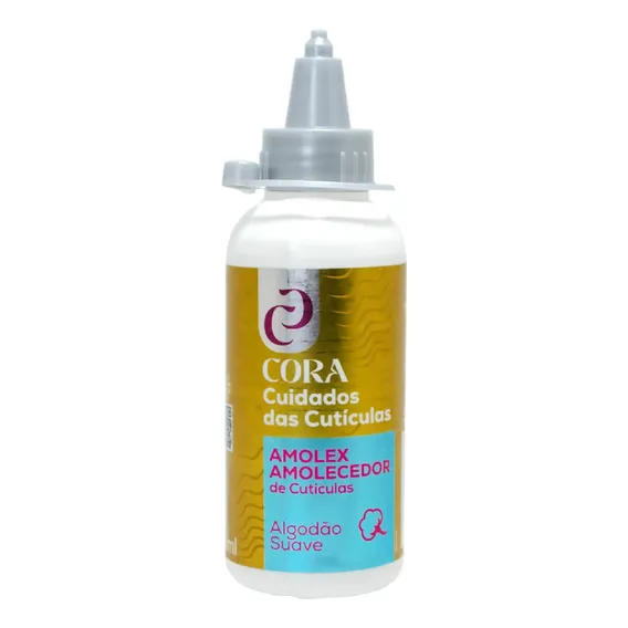 Amolecedor Cutícula Cora Amolex 100ml Algodão Foto 1