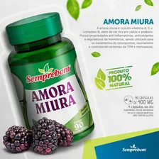 Amora Miura 400mg - 90 Cápsulas Semprebom Foto mini  2