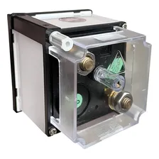 Amperímetro Analógico 72x72mm Medição Direta 0-100a Sibratec Foto mini  2