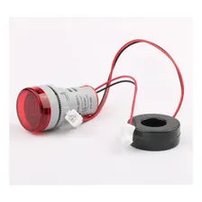 Amperimetro + Voltimetro 22mm Vermelho 100a E 50-500vca Foto mini 4