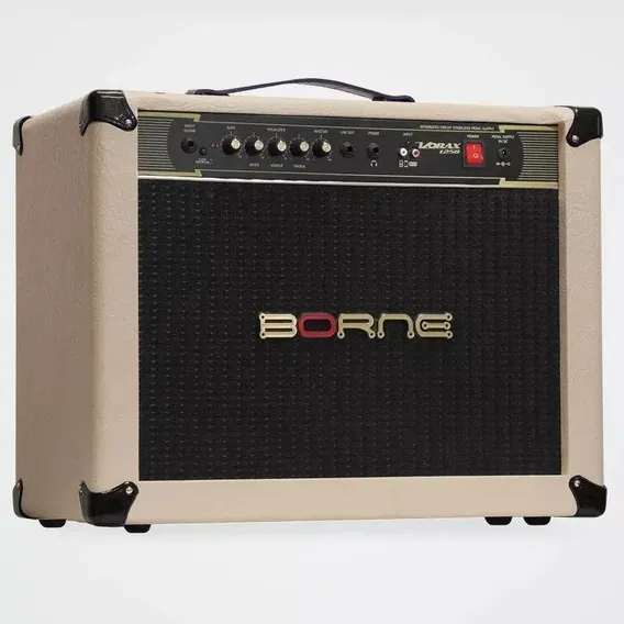 Amplificador Borne Combo Para Guitarra Vorax 2080 Palha Foto 1