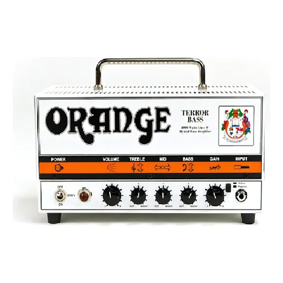Amplificador Cabeçote Baixo Orange Terror 500w Válvulado Cor Branco 110v Foto 1