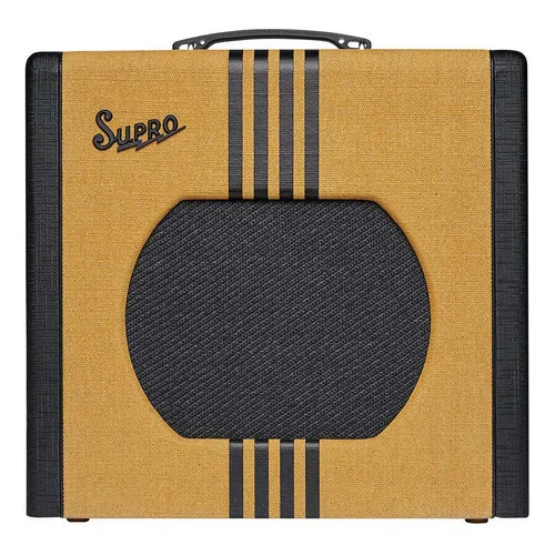 Amplificador combinado Supro Delta King 12 de 15 watts com Reverb Combo - Tweed Foto 1