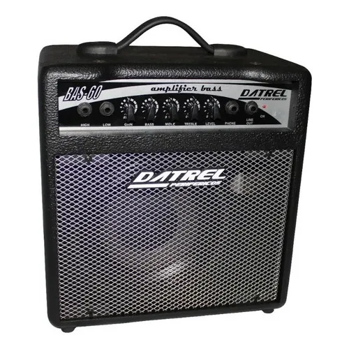 Amplificador Contrabaixo 60w Bas 60 Datrel Cubo Amplificador Cor Preto 110V/220V Foto 1