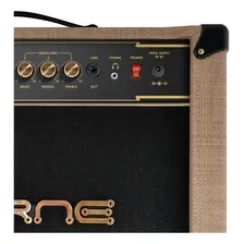 Amplificador Cubo Para Guitarra Vorax 1050 Studio 50w Borne Cor Palha/Dourado 110V/220V Foto mini 4