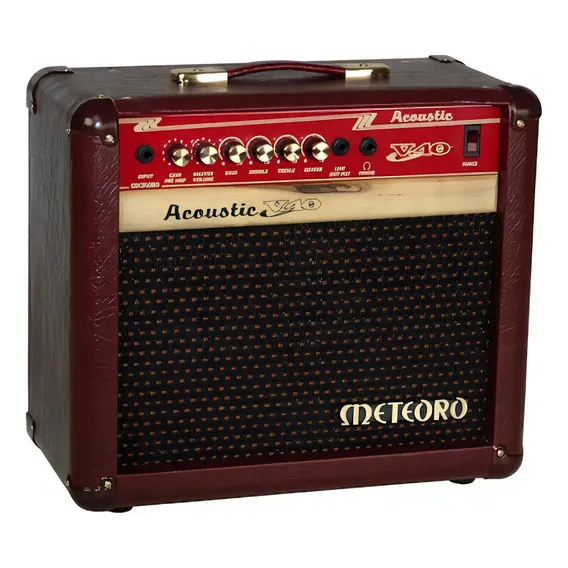 Amplificador Cubo Para Violao Meteoro Acoustic V40 W Foto 1