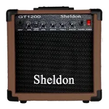 Amplificador (cubo) Sheldon Gt1200 Para Guitarra 15w Azul Foto mini 2