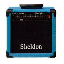 Amplificador (cubo) Sheldon Gt1200 Para Guitarra 15w Azul Foto mini 1