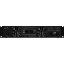 Amplificador de áudio preto Behringer NX6000D Foto mini  3