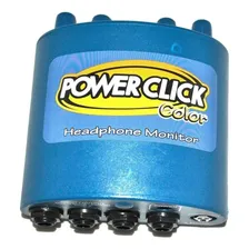Amplificador De Fone 2 Canais Power Click Color Blue 110v/220v Foto  mini 1