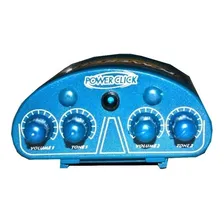 Amplificador De Fone 2 Canais Power Click Color Blue 110v/220v Foto mini  3