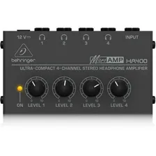 Amplificador de fone de ouvido Behringer Microamp Ha400 - Plus Foto mini 1