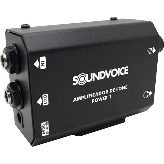 Amplificador De Fone Soundvoice Power 1 Bivolt Foto 1