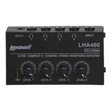 Amplificador De Fones Lexsen Lha400 Power Play 4 Canais P10 110V/220V Foto mini 1