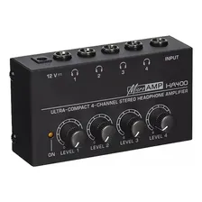 Amplificador De Fones Powerplay Micro Amp Ha400 - Ac2561bk Foto mini 2