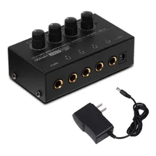 Amplificador De Fones Powerplay Micro Amp Ha400 - Ac2561bk Foto mini 1