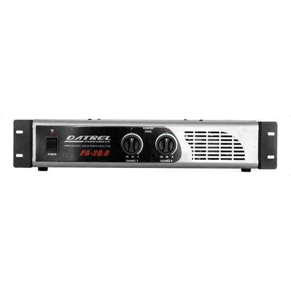 Amplificador De Potencia Datrel 2000 Watts Bivolt Pa 20.0 Foto 1