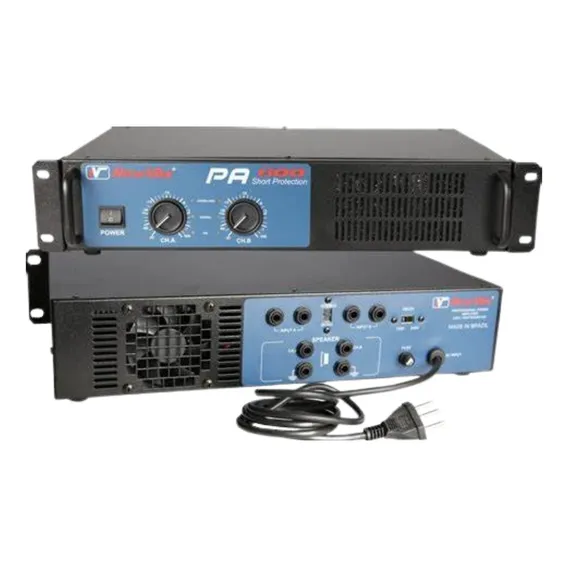 Amplificador De Potencia Profissional 600 Watts New Vox Foto 1
