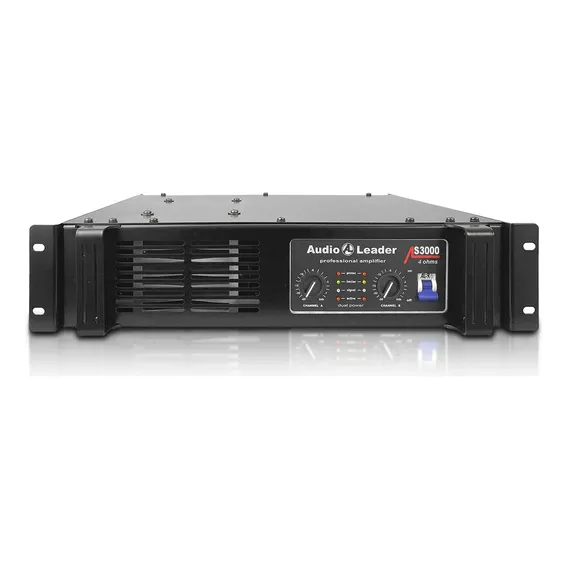 Amplificador de Som Potencia Profissional Als 3000 4 Ohms (3000 Watts Rms) 2 Canais Cor Preto Potência De Saída Rms 3000 W Foto 1