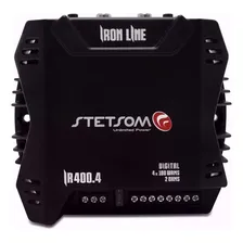 Amplificador Digital Stetsom Iron Line Ir400.4 400wrms Foto mini 1