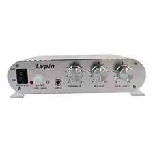 Amplificador Estéreo Cbk Mini Hi-fi Amplificador Rádio Mp3 C Foto mini  2