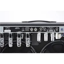 Amplificador Fender Twin-Reverb-Amp preto/prata Foto mini 4