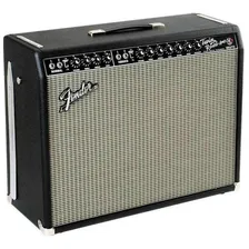 Amplificador Fender Twin-Reverb-Amp preto/prata Foto mini 2
